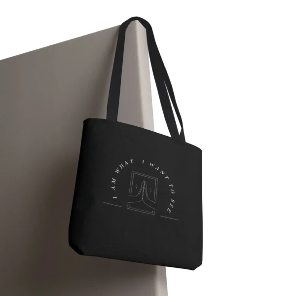 I AM WHAT I WANT TO SEE TOTE BAG - Image 2